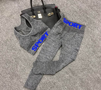 Women's Fitness Outfit Set - Running & Yoga Sports Bra